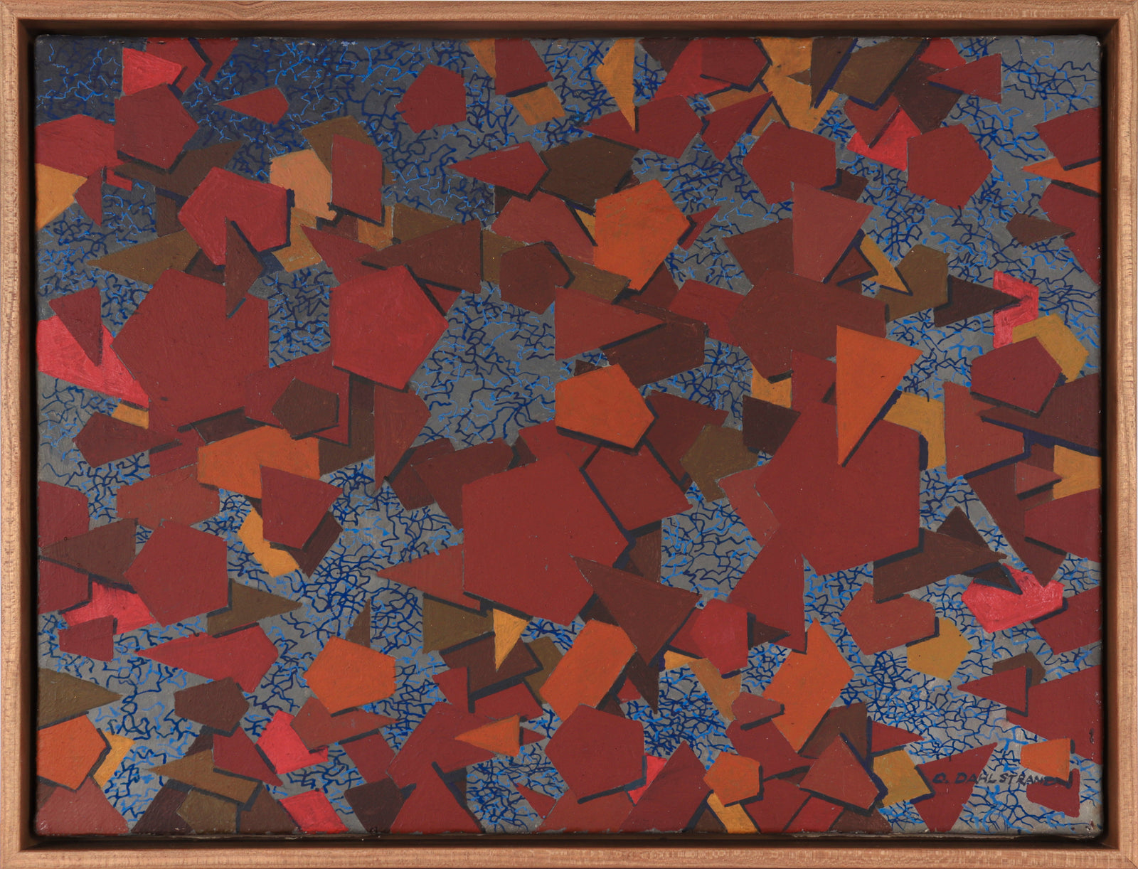 <i>Pentagonal Motif</i> <br>2011 Acrylic <br><br>#C3790