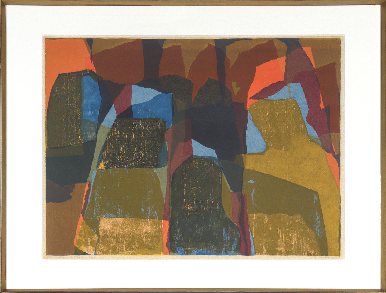 <i>California Landscape</I> <br>1964 Lithograph <br><br>#C3804