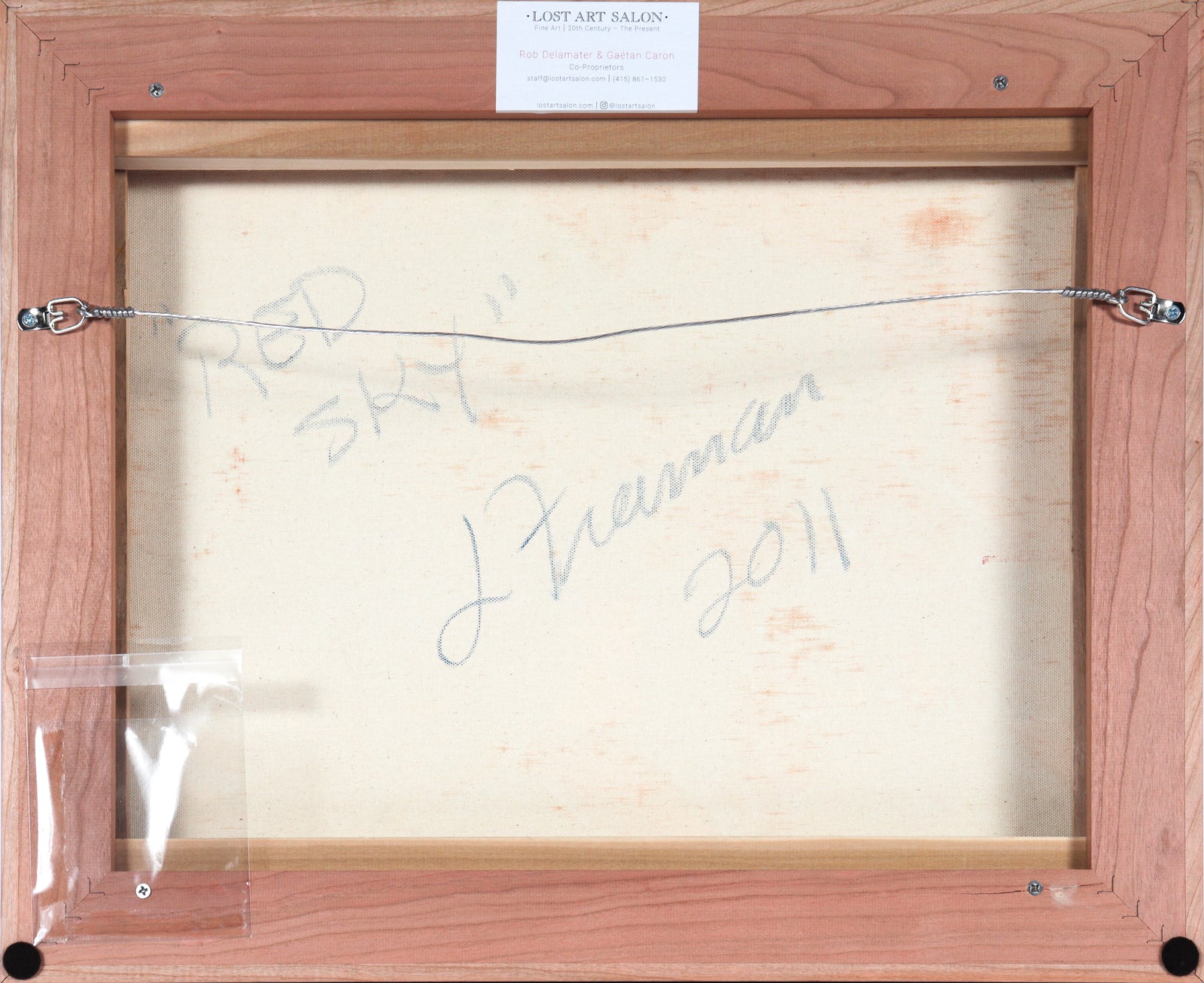 <I>Red Sky</I> <br>2011 Oil<br><br>#C3817