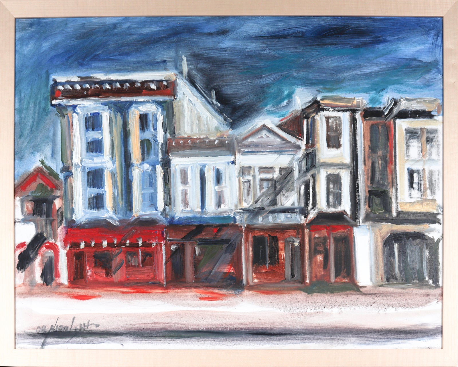 Bay-Area Buildings<br>2008 Oil<br><br>#C3824