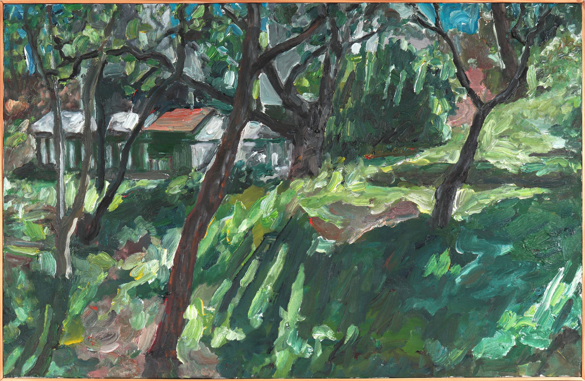 View through the Trees<br>20th Century Oil<br><br>#C3886