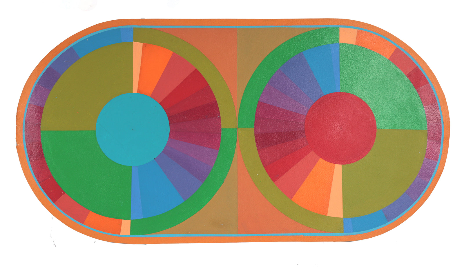 <I>Untitled (Eye of God Series)</I> <br>1968 Acrylic on Paper<br><br>#C3948