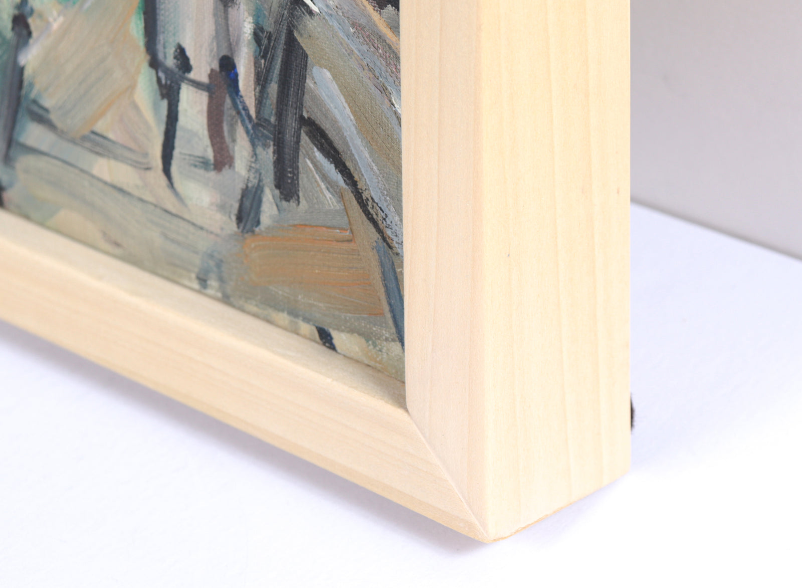 German Expressionist Landscape <br>20th Century Oil <br><br>#C3980