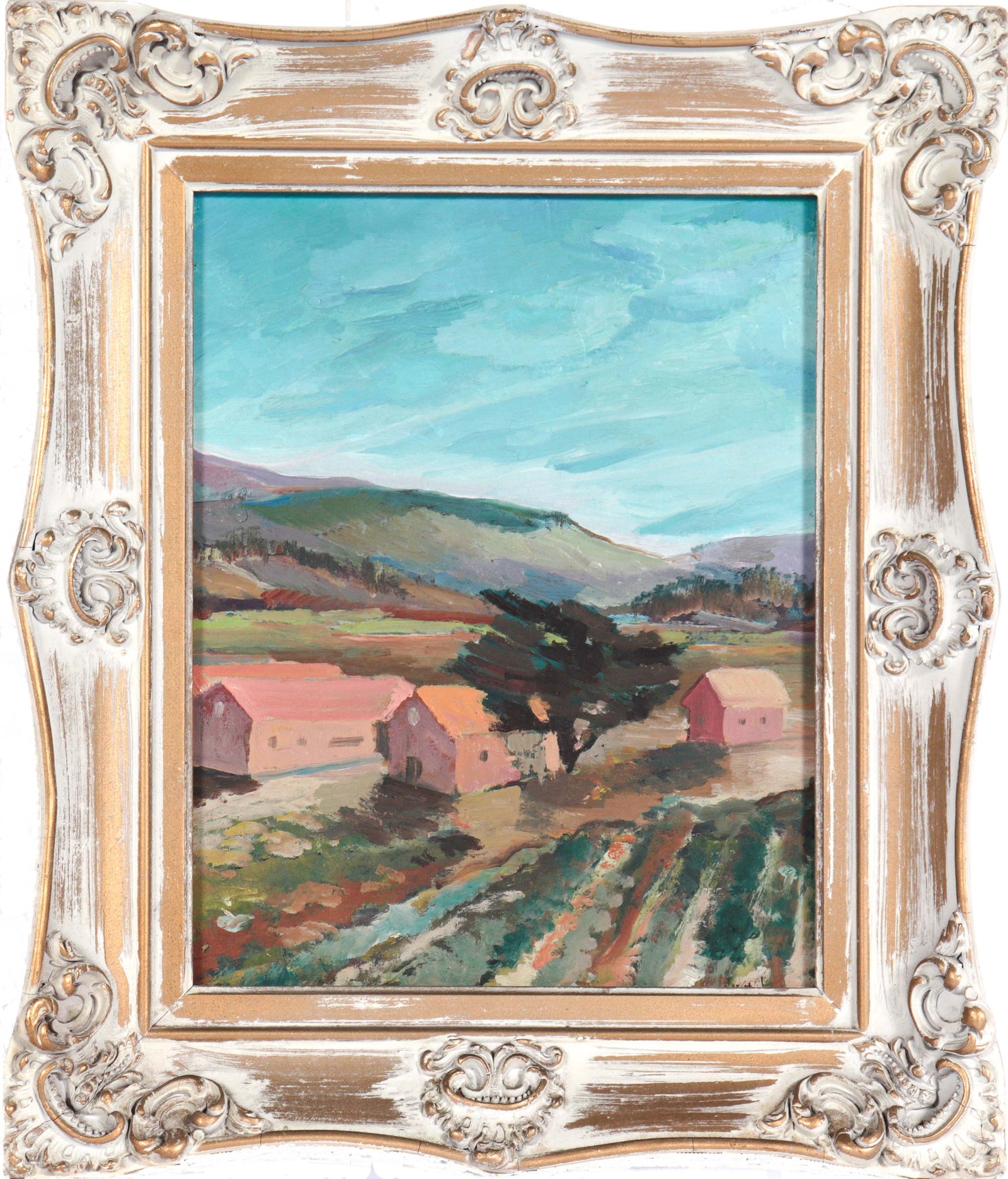 California Field Scene<br>20th Century Oil<br><br>#C4010