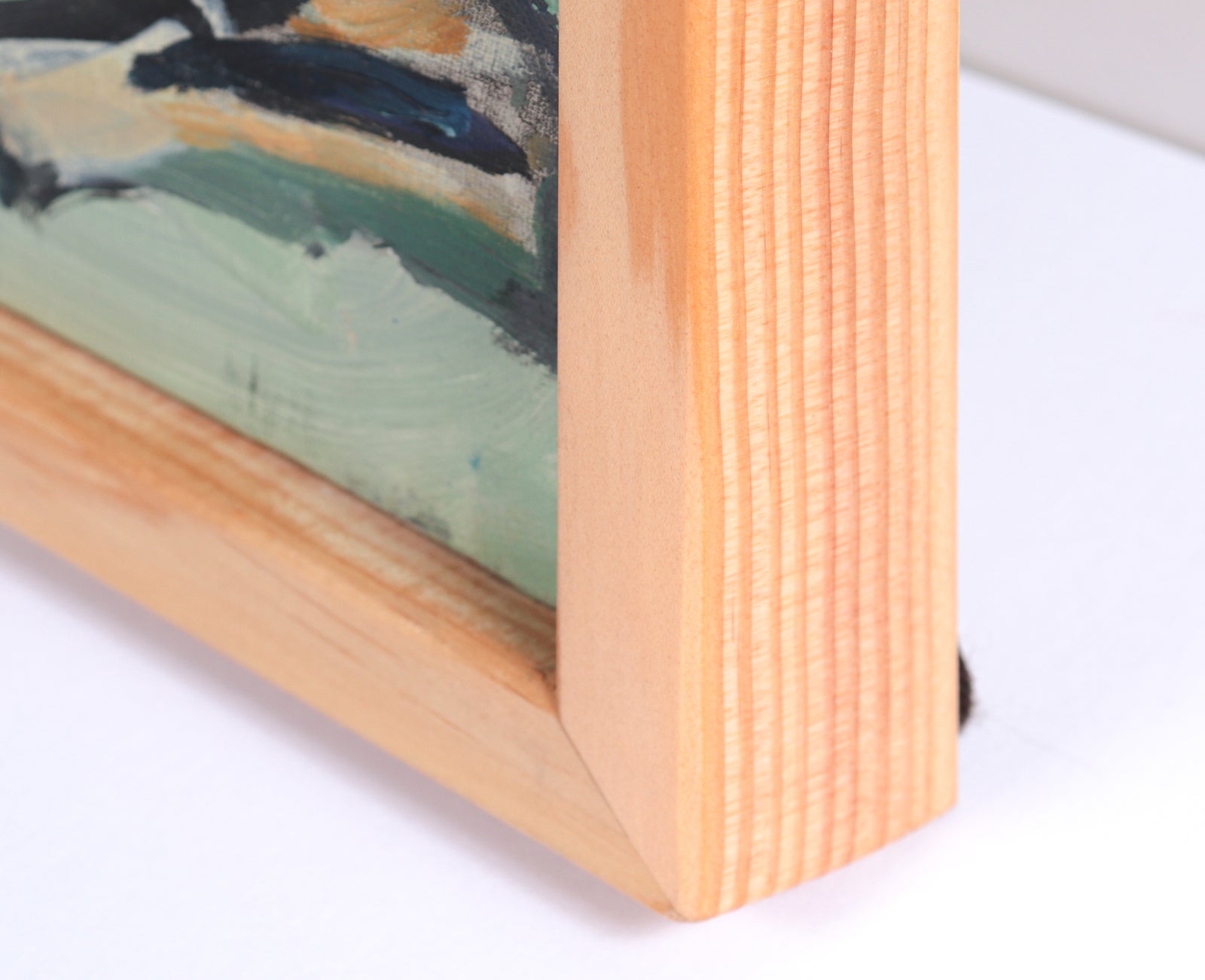 Moody Mountain Landscape <br>Mid Century Mixed Media <br><br>#C4032