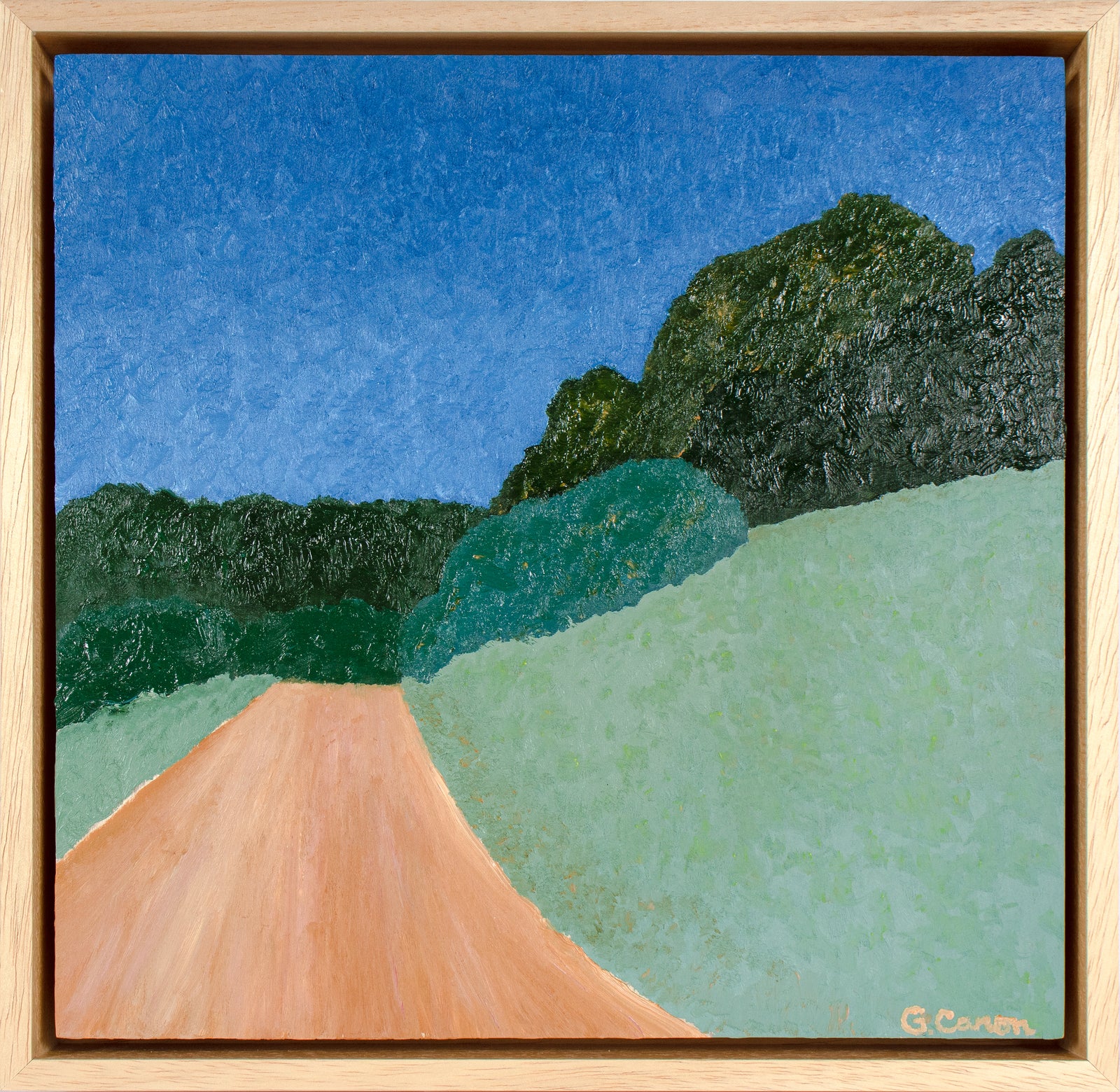 <i>Road Through Ceasare's Meadow</i> <br>2023 Oil <br><br>#C4067