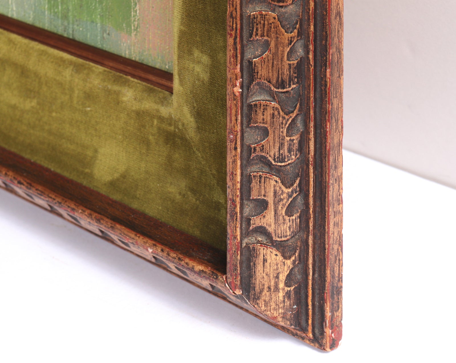 Colorful Geometric Abstract <br>20th Century Oil <br><br>#C4089