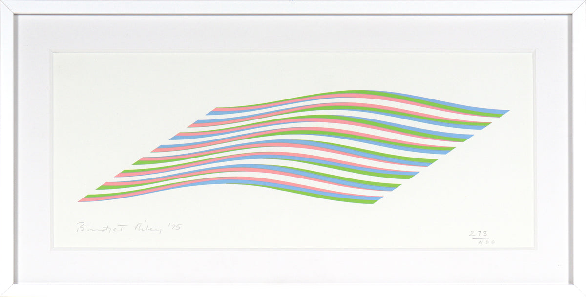Multi-Color Wave&lt;br&gt;1975 Serigraph&lt;br&gt;&lt;br&gt;#C4102