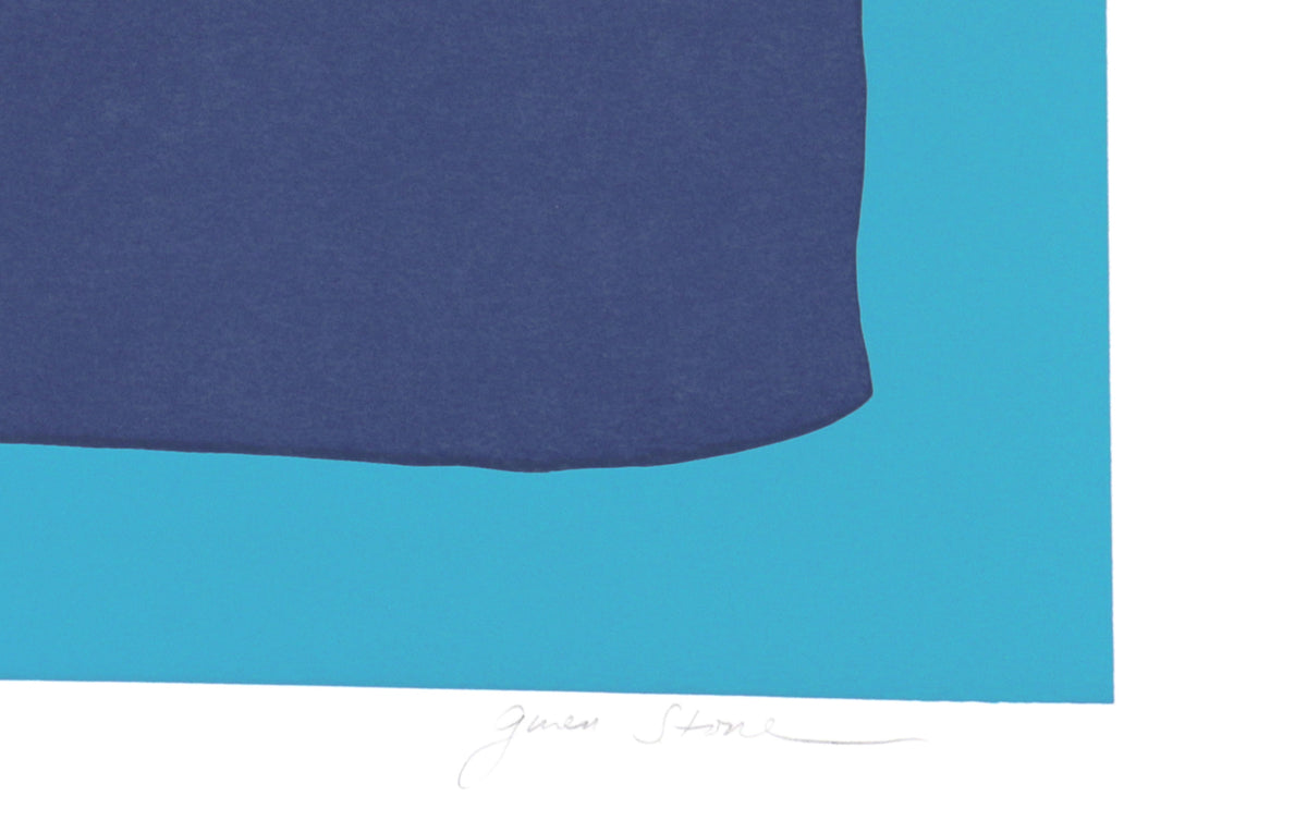 <I>Toys on Navy</I> <br>20th Century Serigraph<br><br>#C4167