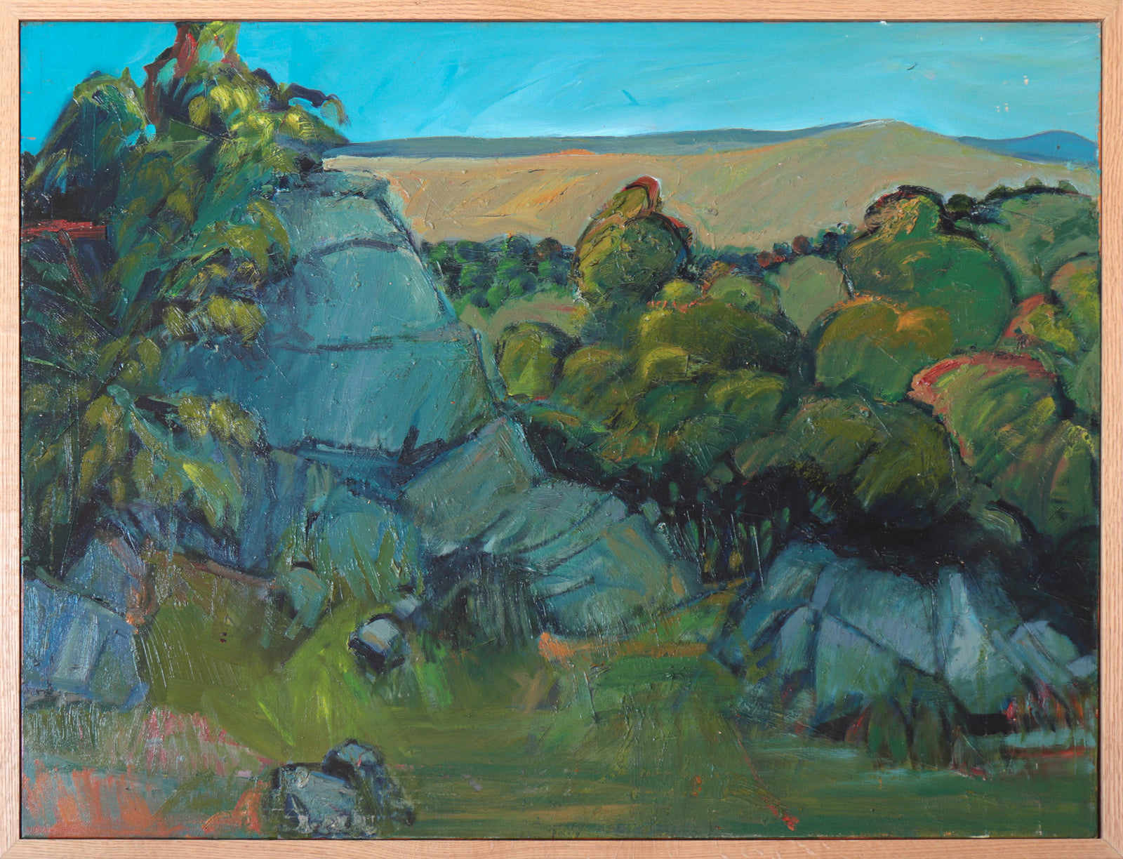 Rocky California Landscape<br>20th Century Oil<br><br>#C4200