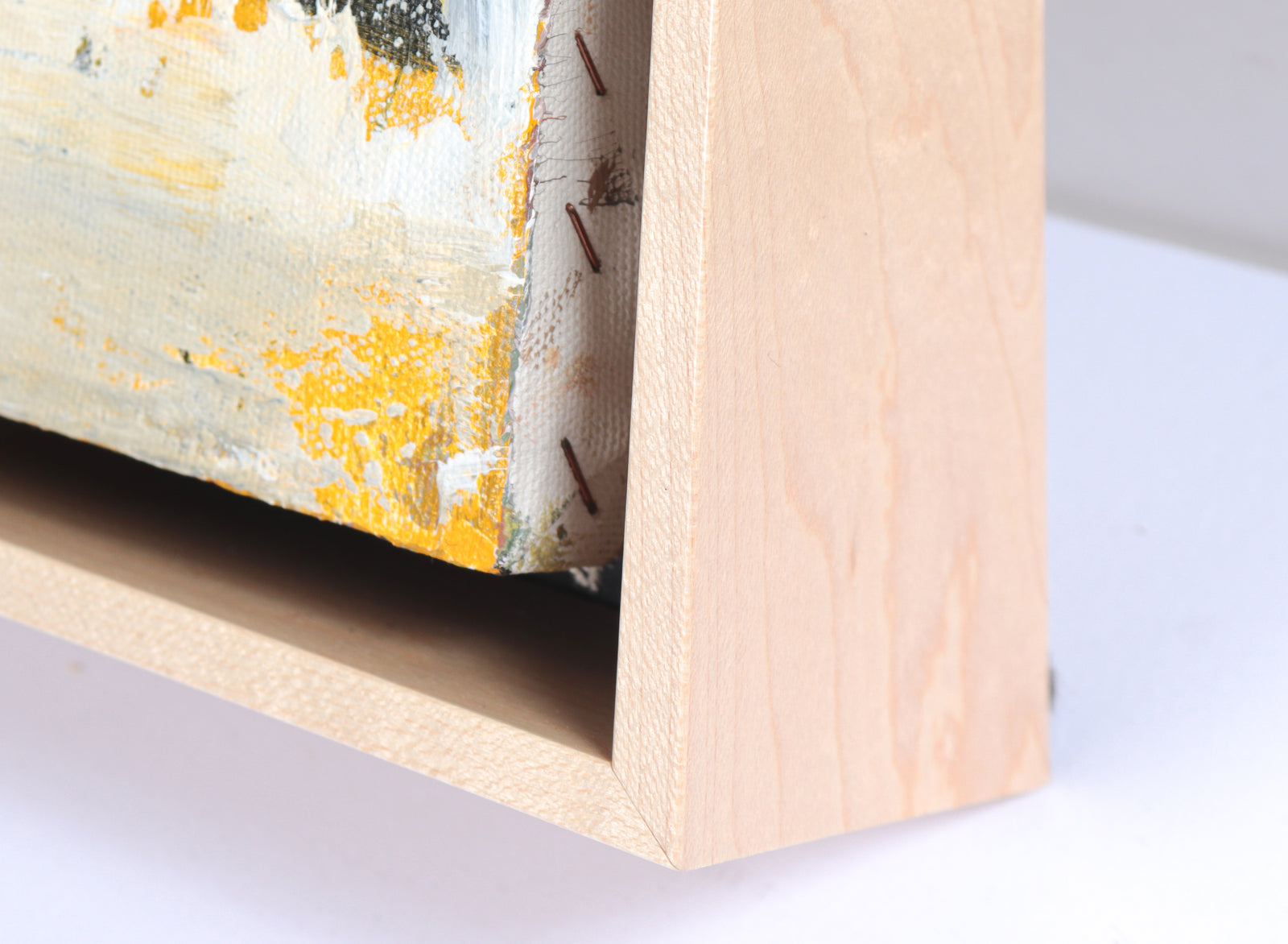 Warm Colorblock Abstract <br>20th Century Acrylic <br><br>#C4203