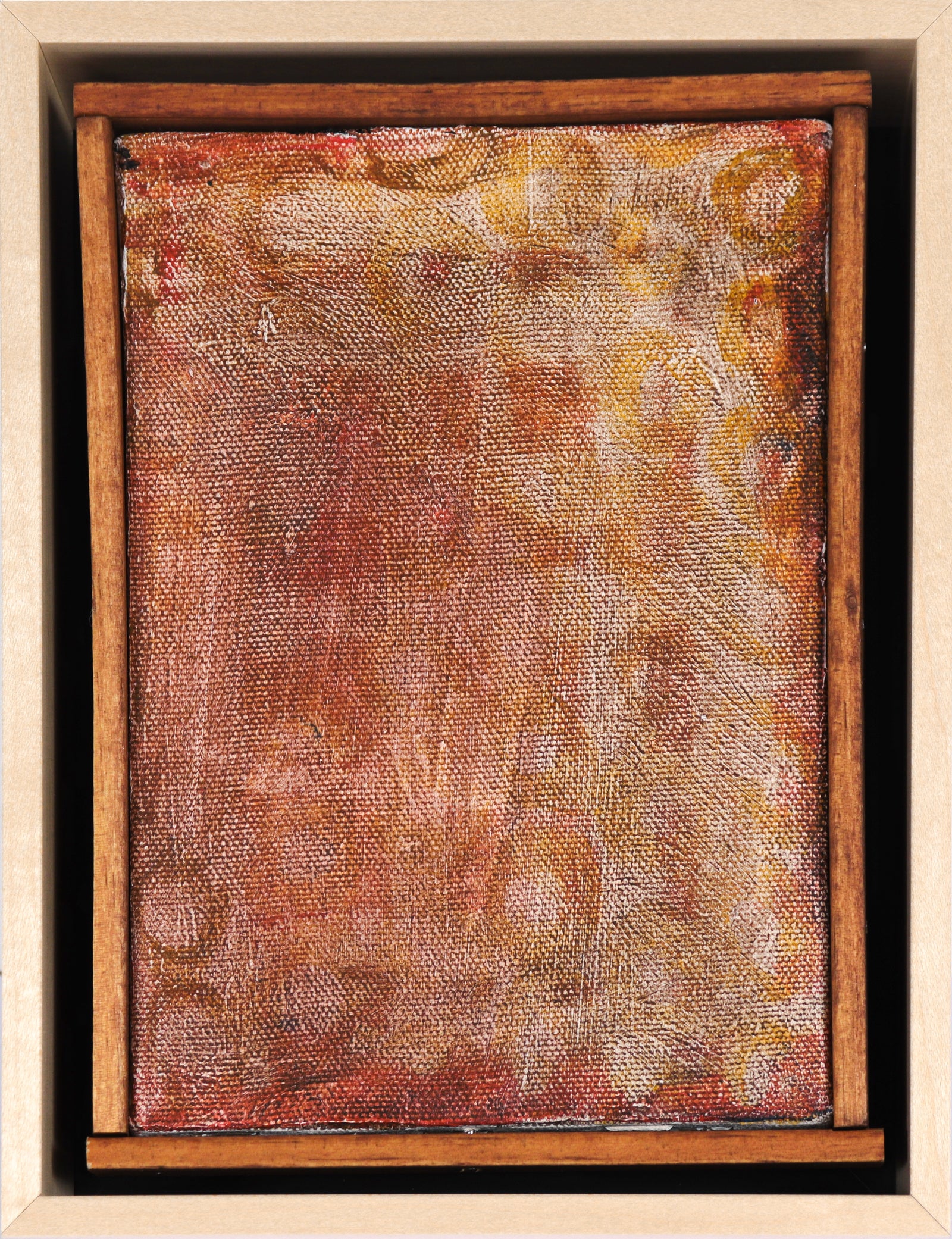 Misty Expressionist Forms <br>20th Century Acrylic <br><br>#C4206