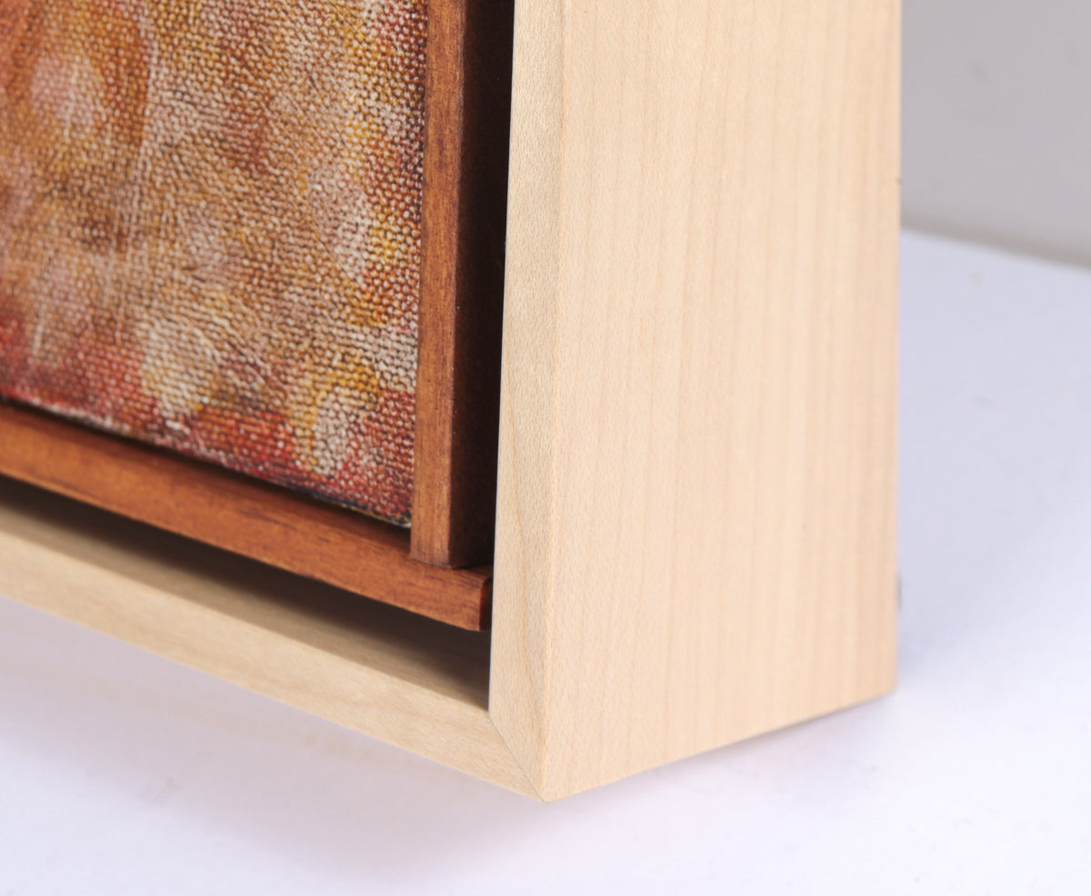 Misty Expressionist Forms <br>20th Century Acrylic <br><br>#C4206