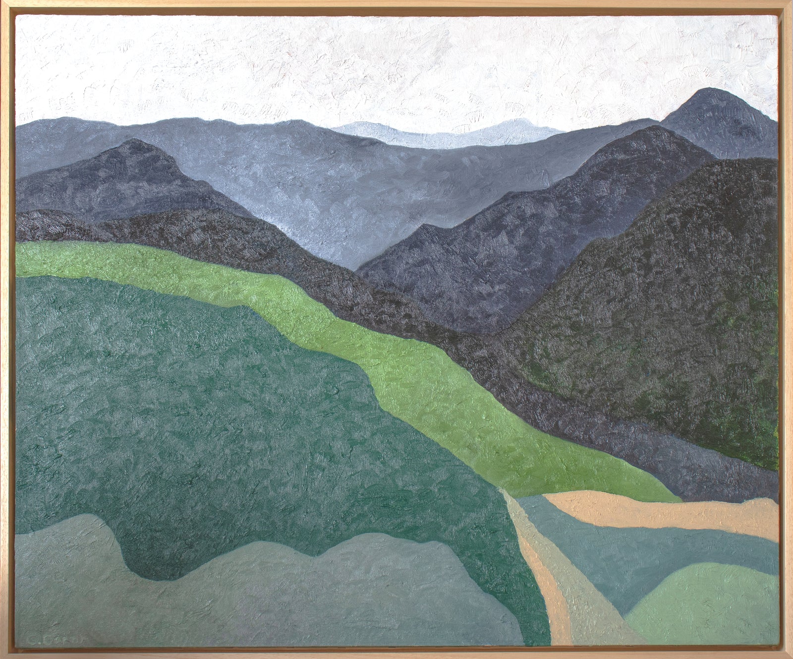 <I>North of Anderson Valley</I> <br>2023 Oil<br><br>#C4235