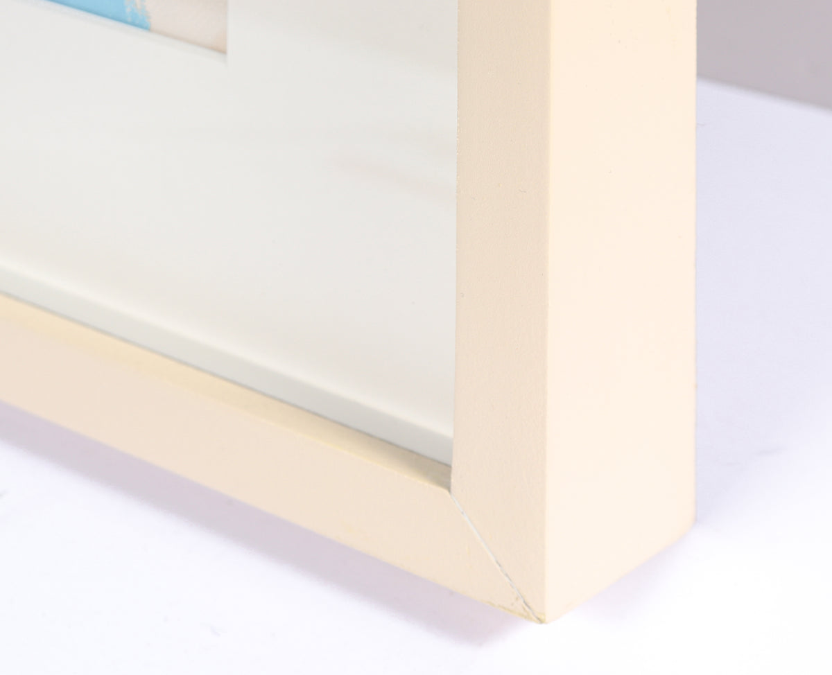 Figure in Blue <br>20th Century Oil on Paper <br><br>#C4262