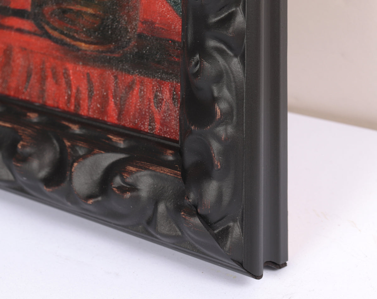 Still Life with Eggs & Bottle <br>1955 Oil <br><br>#C4302