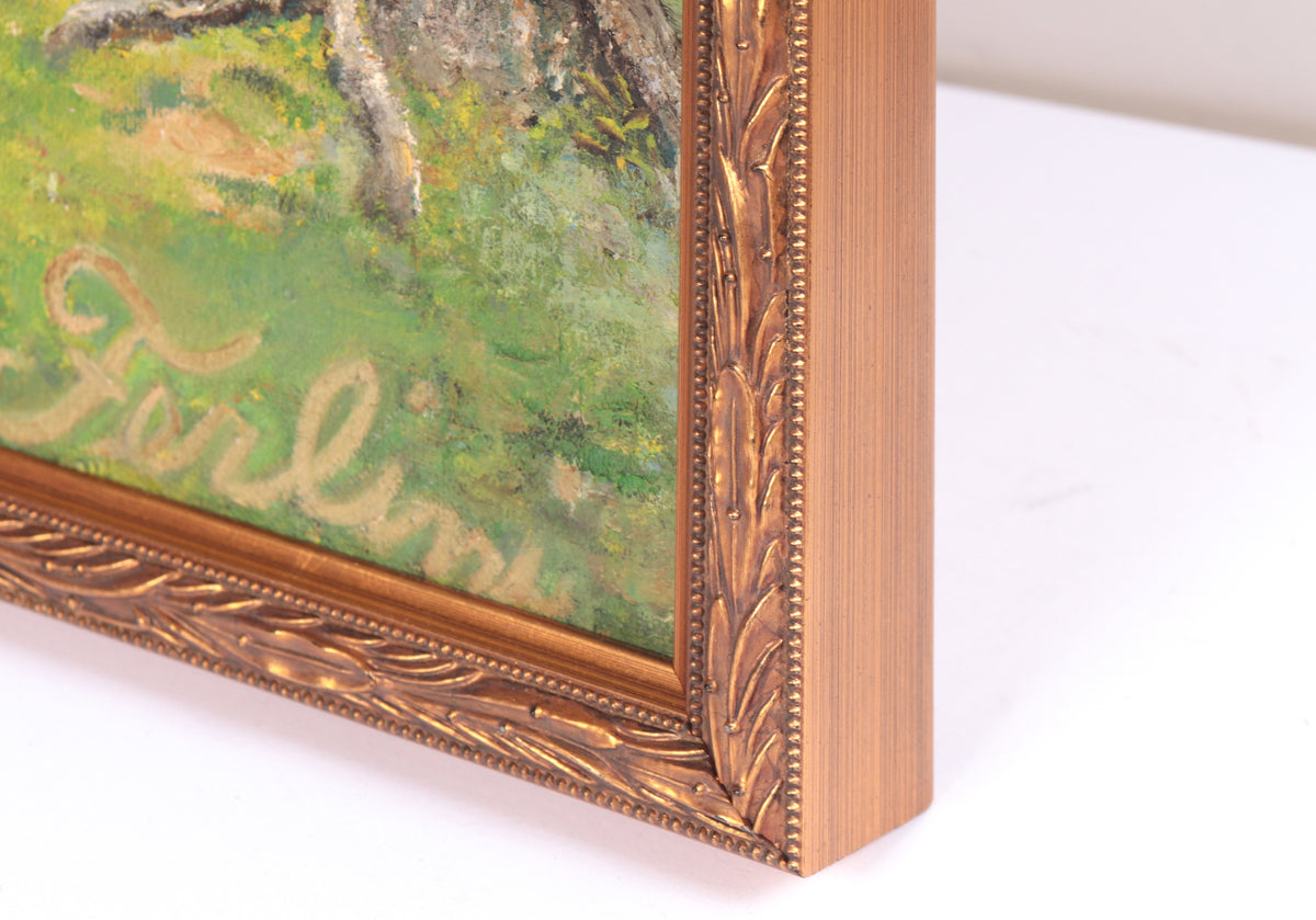 <i>Aurora</i> <br>Mid Century Oil <br><br>#C4305