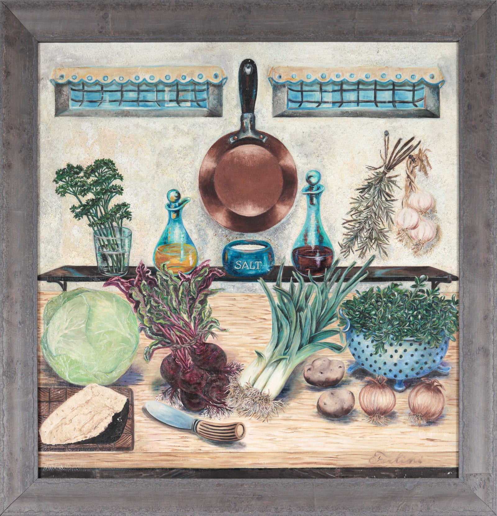 <i>Alchemy</i> <br>Mid Century Oil <br><br>#C4360