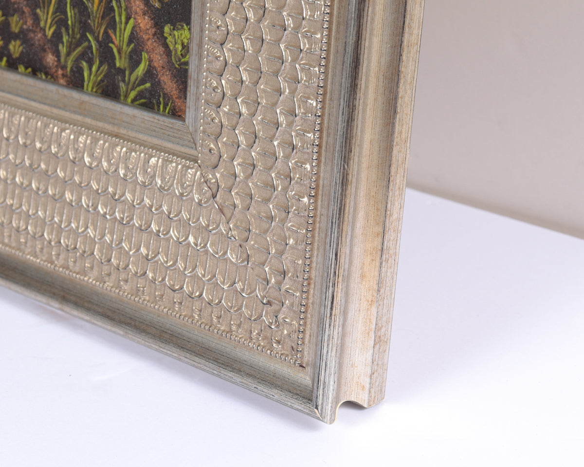 <i>Girl At Well</i> <br>Mid Century Oil <br><br>#C4365