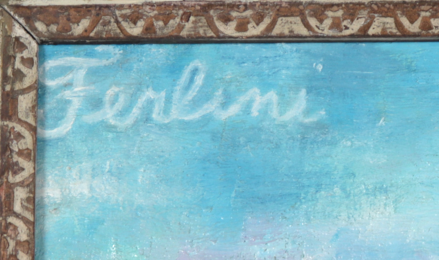 <i>Great Enemy Bird</i> <br>1963 Oil <br><br>#C4367