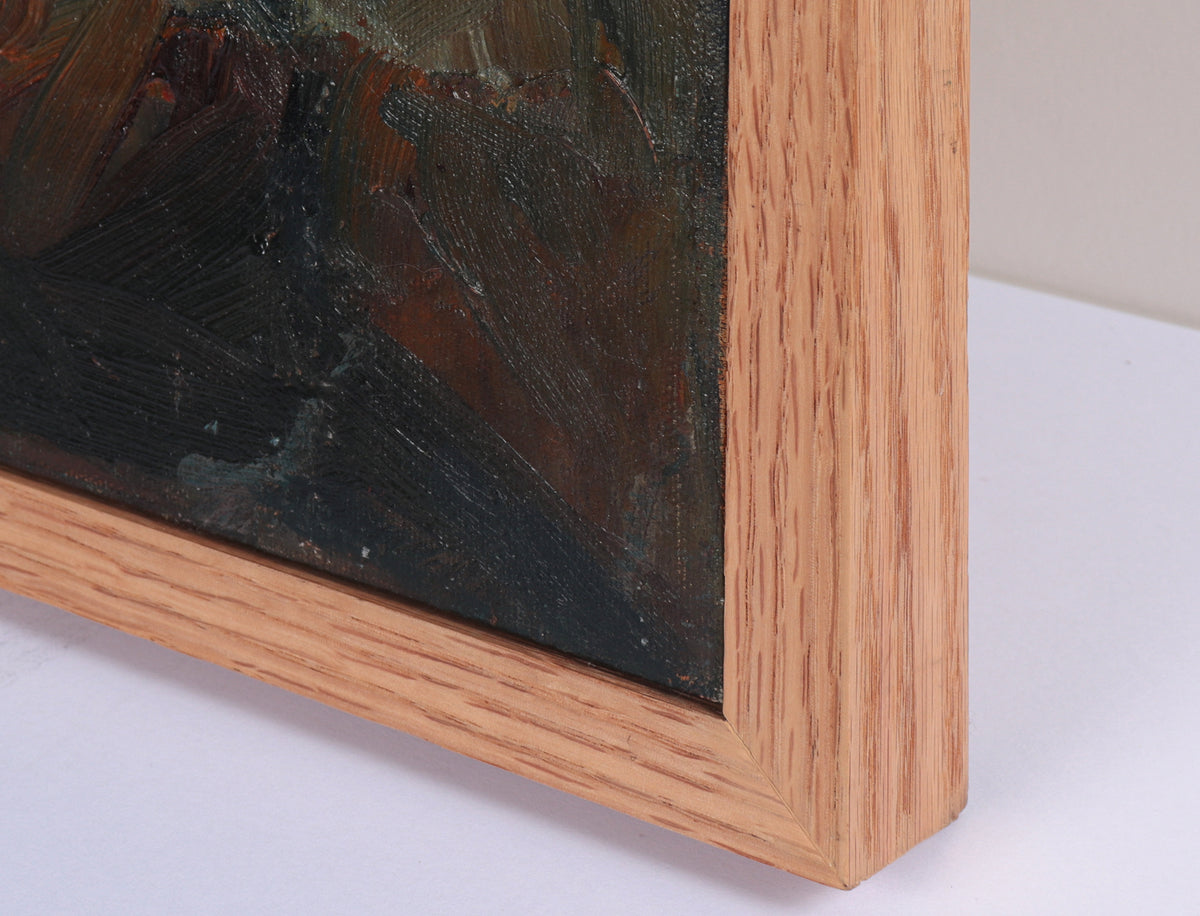 Abstracted California Hillside<br>20th Century Oil <br><br>#C4677