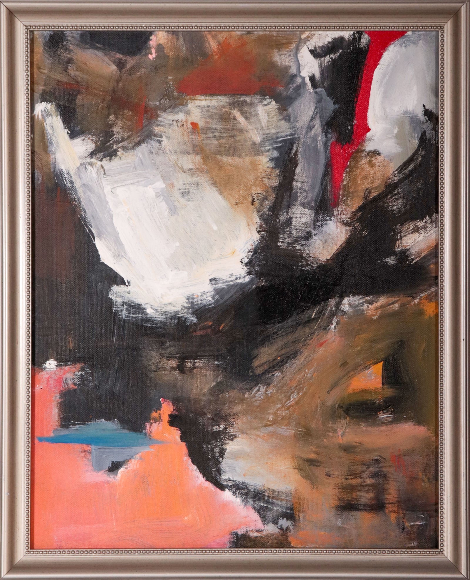 Gestural Abstract <br>Late 20th Century Oil <br><br>C4701