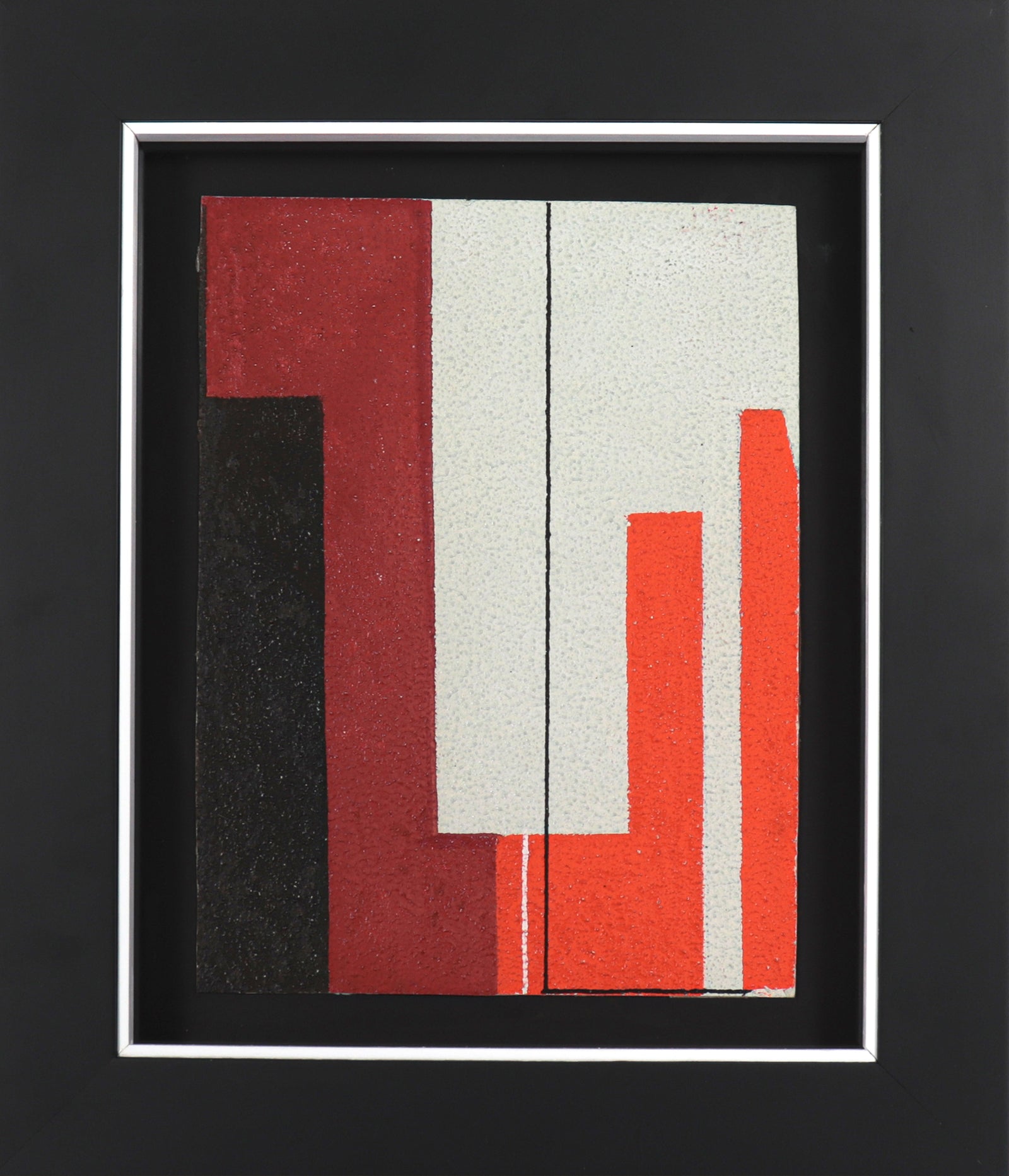 Bold Geometric Abstract <br>Mid Century Acrylic <br><br>#C4834