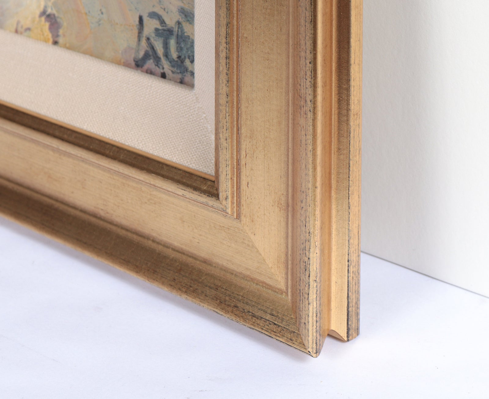 Golden Landscape with Autumn Trees <br>20th Century Oil <br><br>#C4859