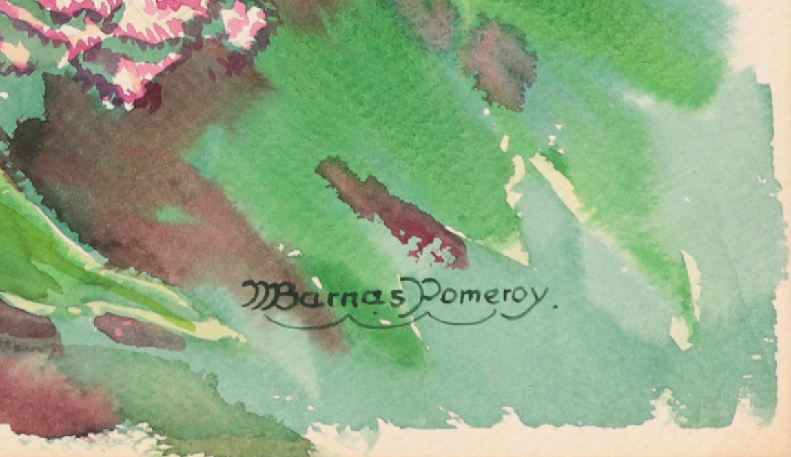 <I>Valentine Selection</I> <br>1981 Watercolor<br><br>#C4913