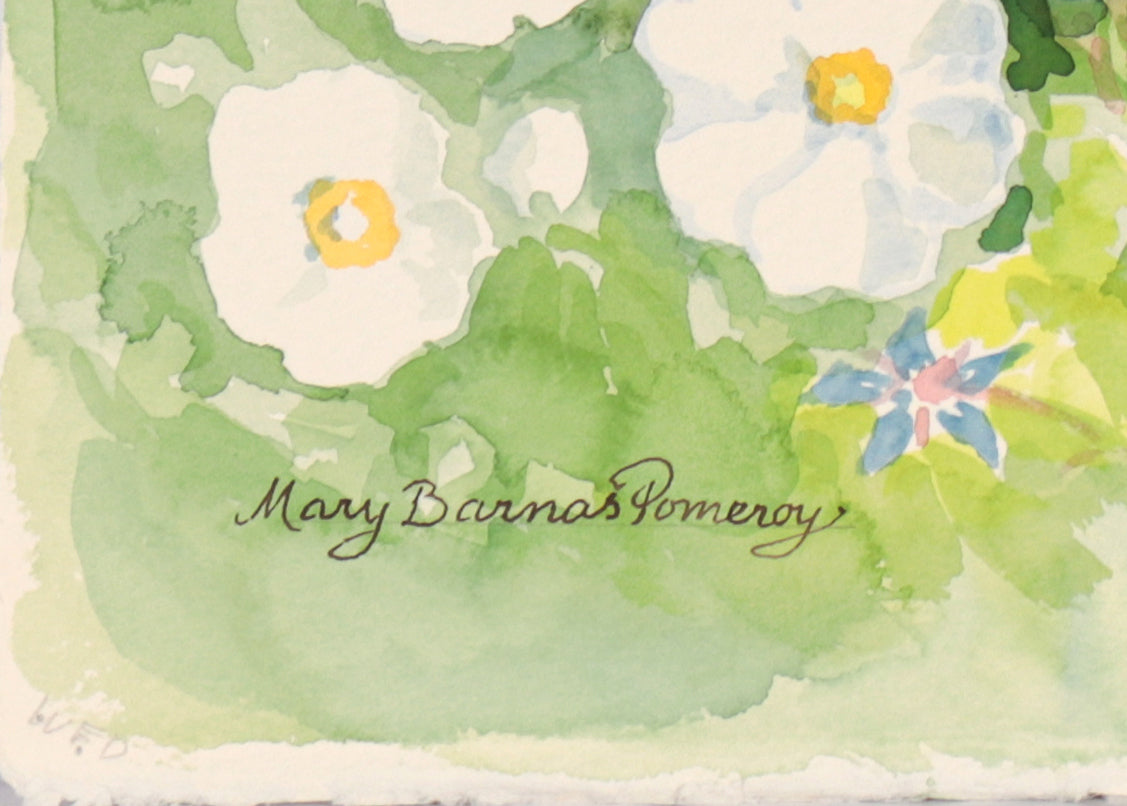 <I>In the California Sunshine</I> <br>2002 Watercolor<br><br>#C4915