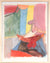 Abstracted Still-Life Scene<br>1973 Gouache on Paper<br><br>#C4916