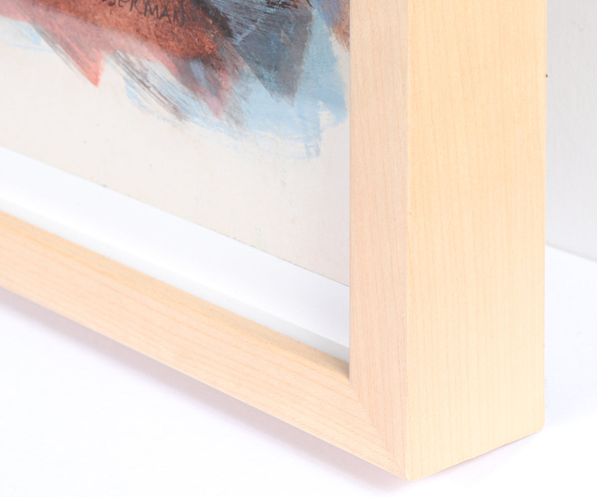 Abstracted Still-Life Scene<br>1973 Gouache on Paper<br><br>#C4916