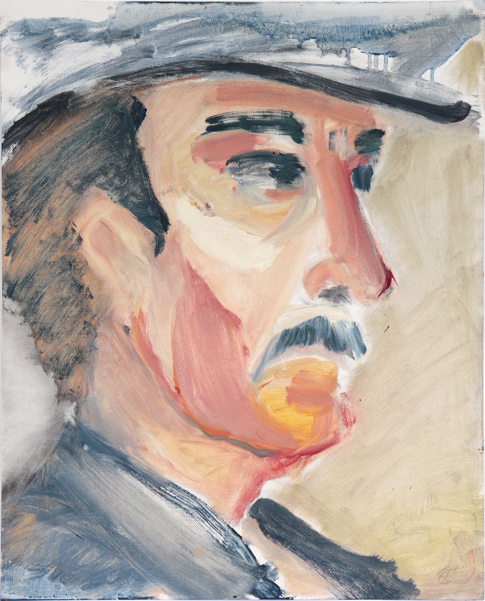 Portrait of a Man<br>20th Century Oil<br><br>C4948