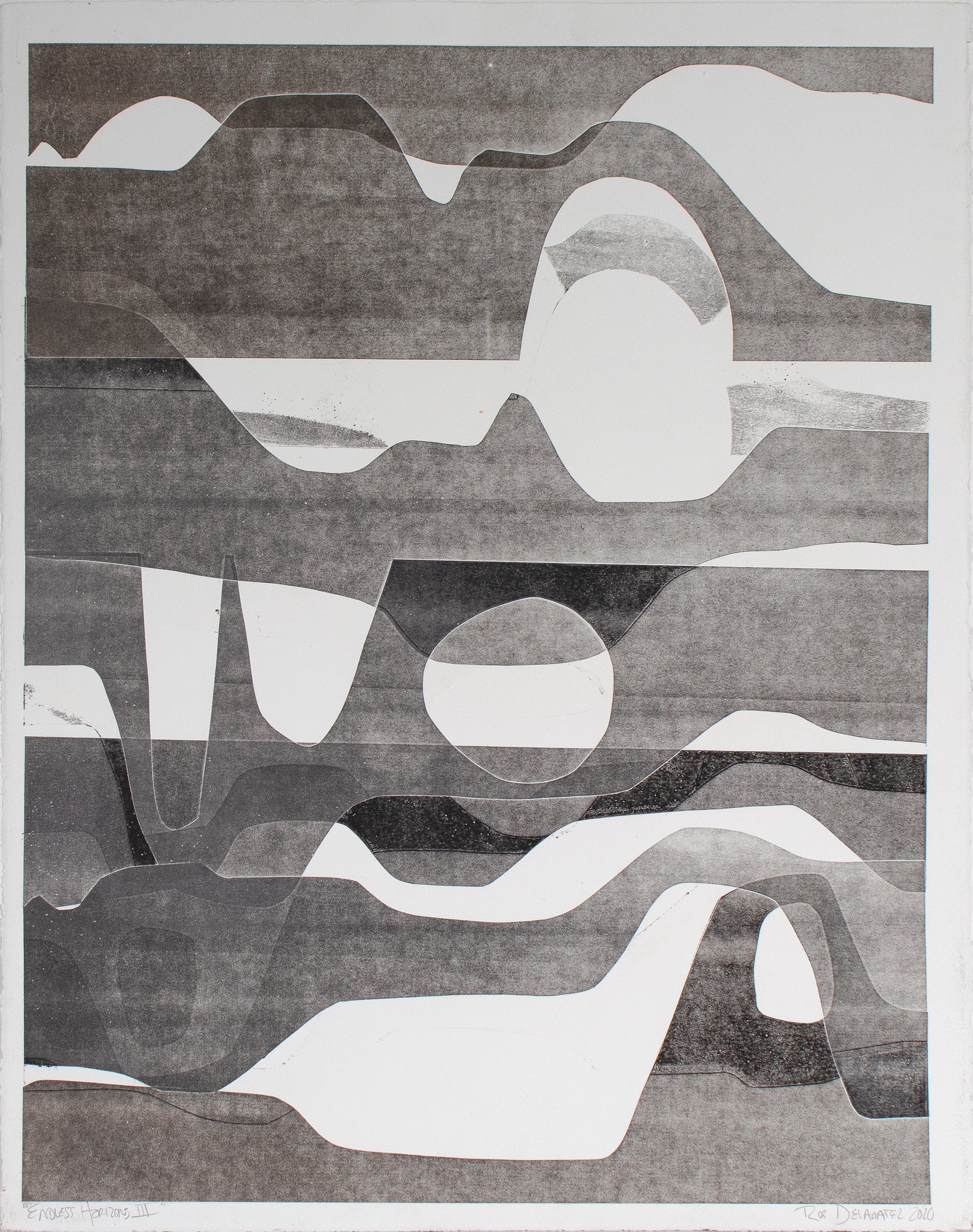 <I>Endless Horizons III</I> <br>2020 Monotype<br><br>#C4951