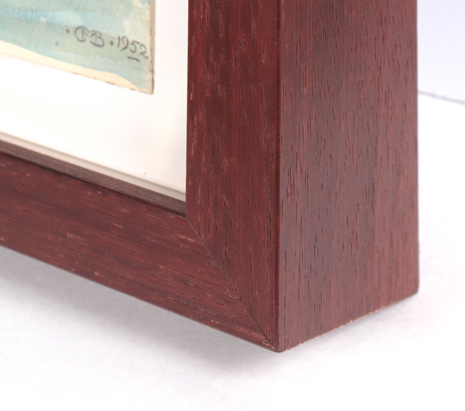 European Creek Scene  <br>1952 Watercolor <br><br>#C5025