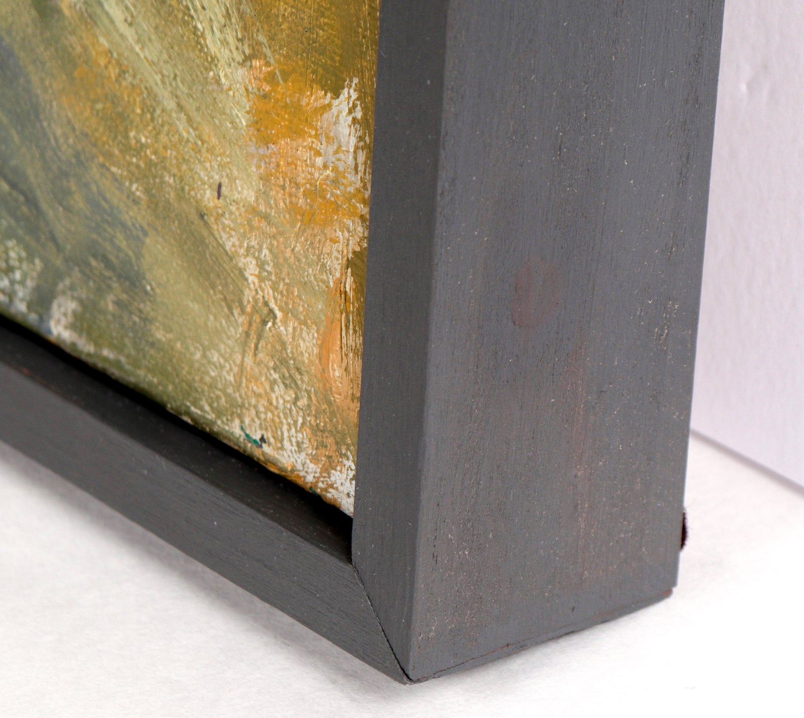 Expressionist Figures in Landscape <br>20th Century Oil <br><br>#C5095