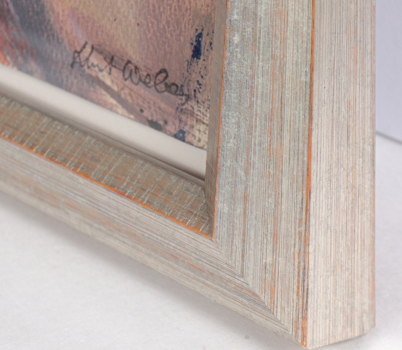 Expressionist Nude Figures <br>20th Century Oil on Paper <br><br>#C5102