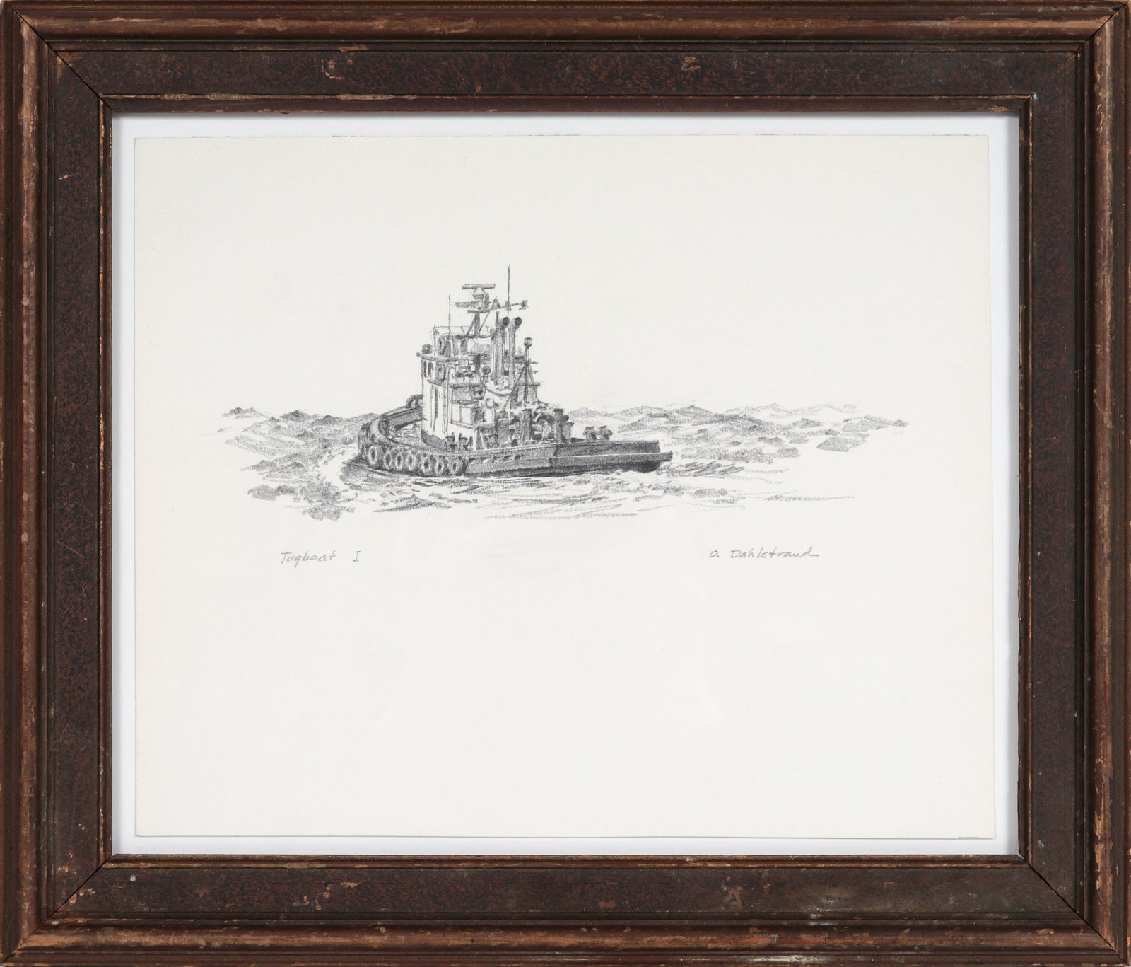 <I>Tugboat I</I> <br>20th Century Graphite<br><br>#C5135