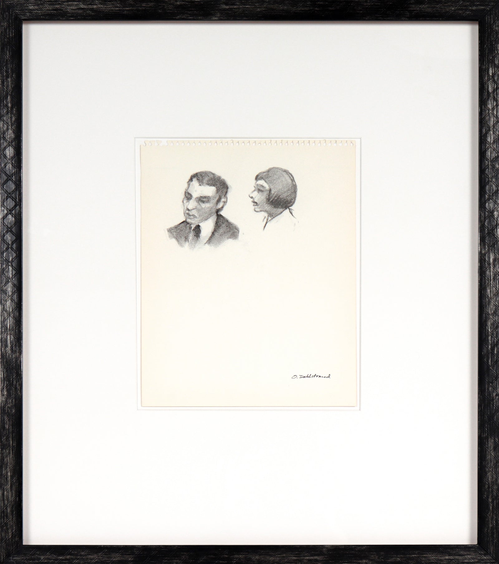 Duo Profile Study<br>20th Century Graphite<br><br>#C5136