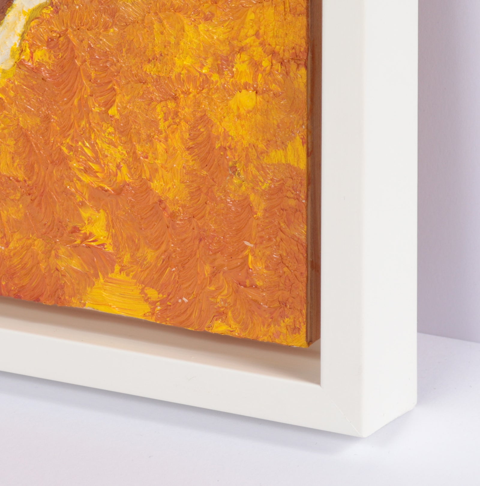 <i>Soleil</i> <br>2024 Clay & Oil on Panel <br><br>#C5191