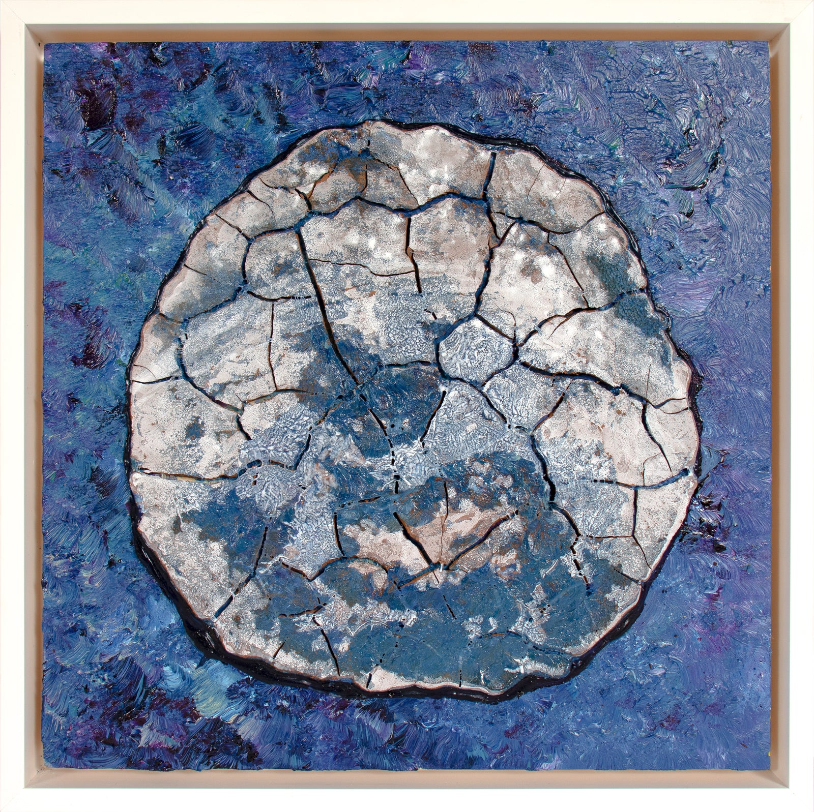 <i>Lune</i> <br>2024 Clay & Oil on Panel <br><br>#C5194