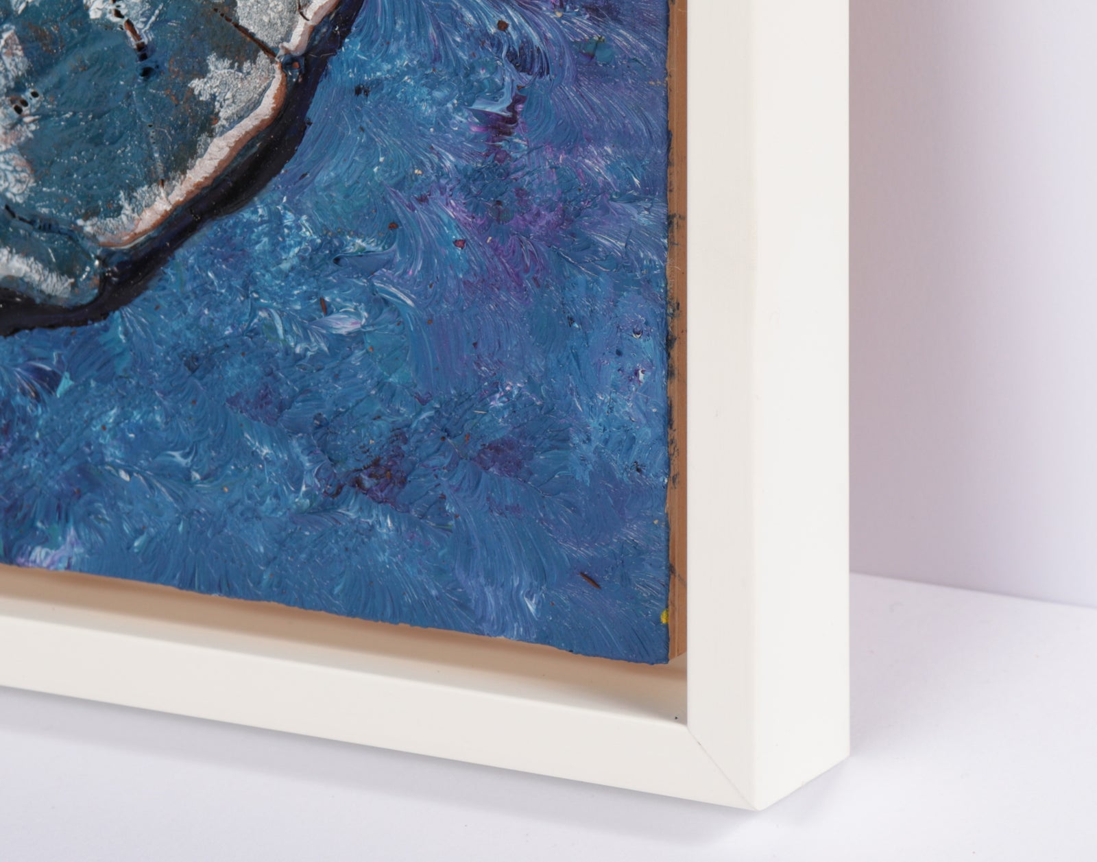 <i>Lune</i> <br>2024 Clay & Oil on Panel <br><br>#C5194