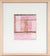 Pink Color Block Abstract <br>20th Century Mixed Media Print <br><br>#C5220