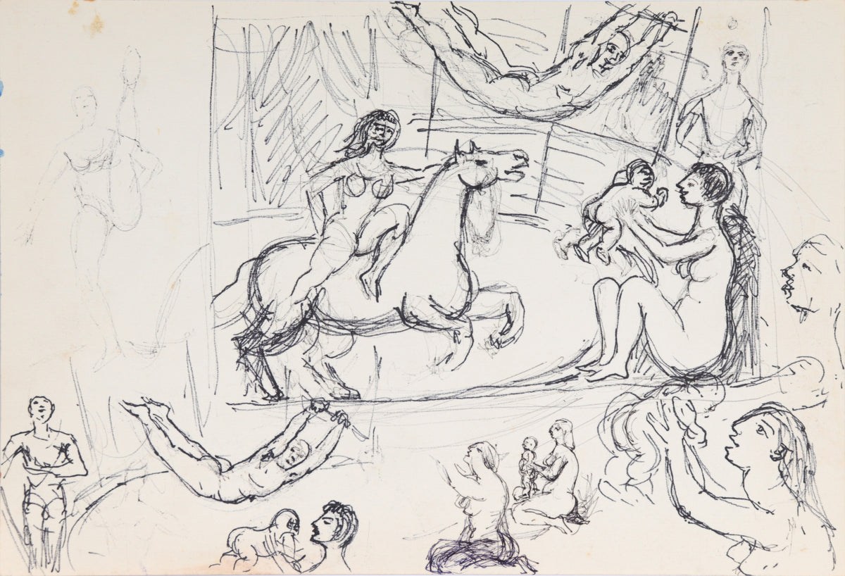 <I>SF</I> <br>1980 Gouache<br><br>#C5254