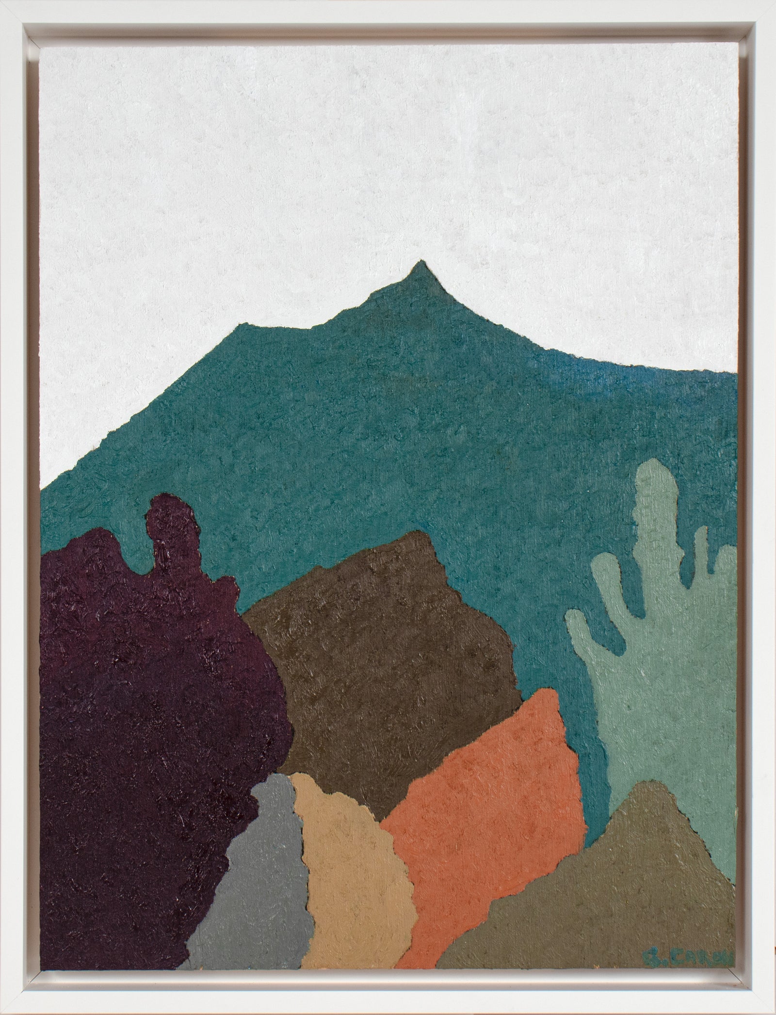 <I>Mount Tam, Marin California</I> <br>2024 Oil<br><br>#C5331