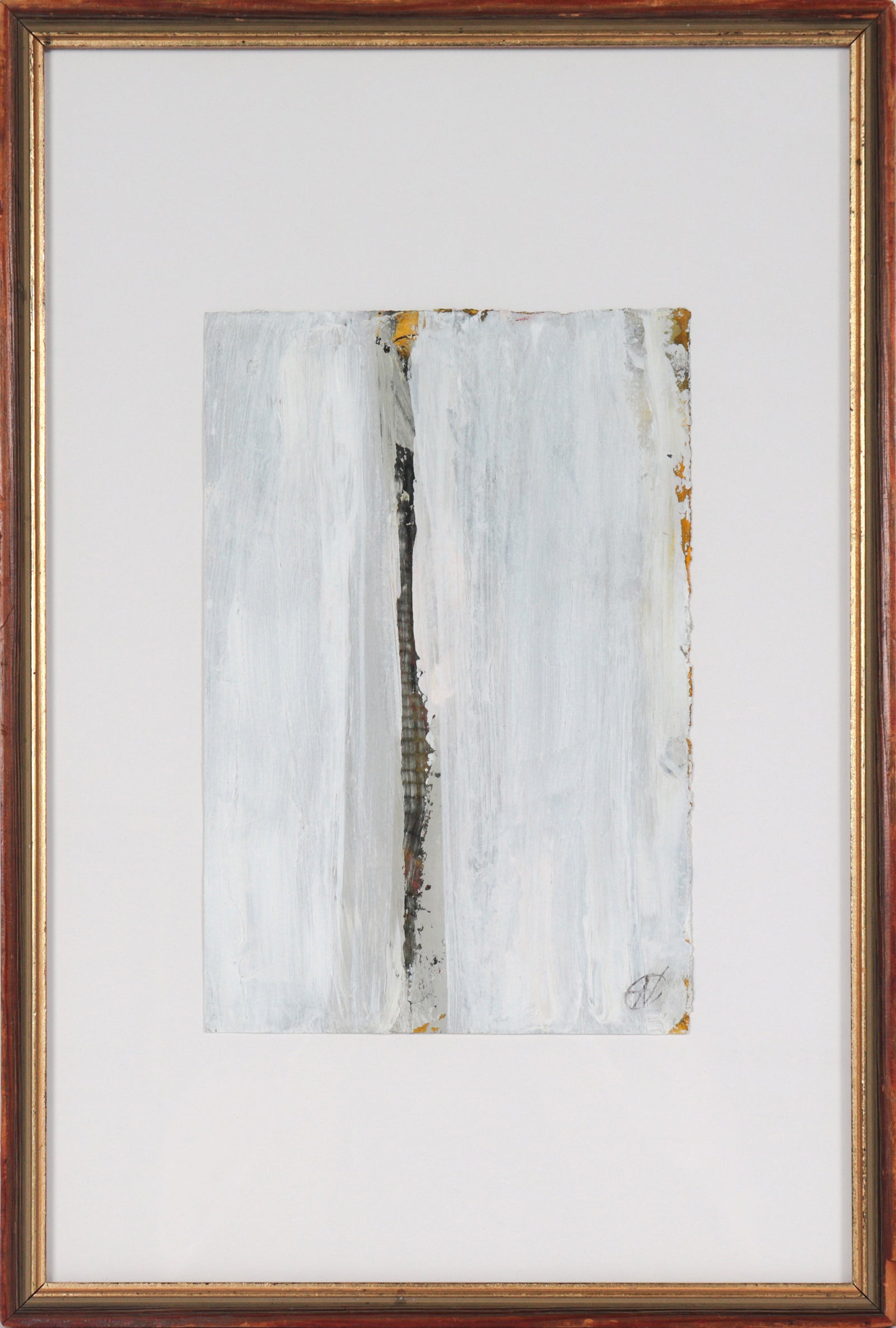 Cool Linear Abstract<br>20th Century Oil<br><br>#C5341
