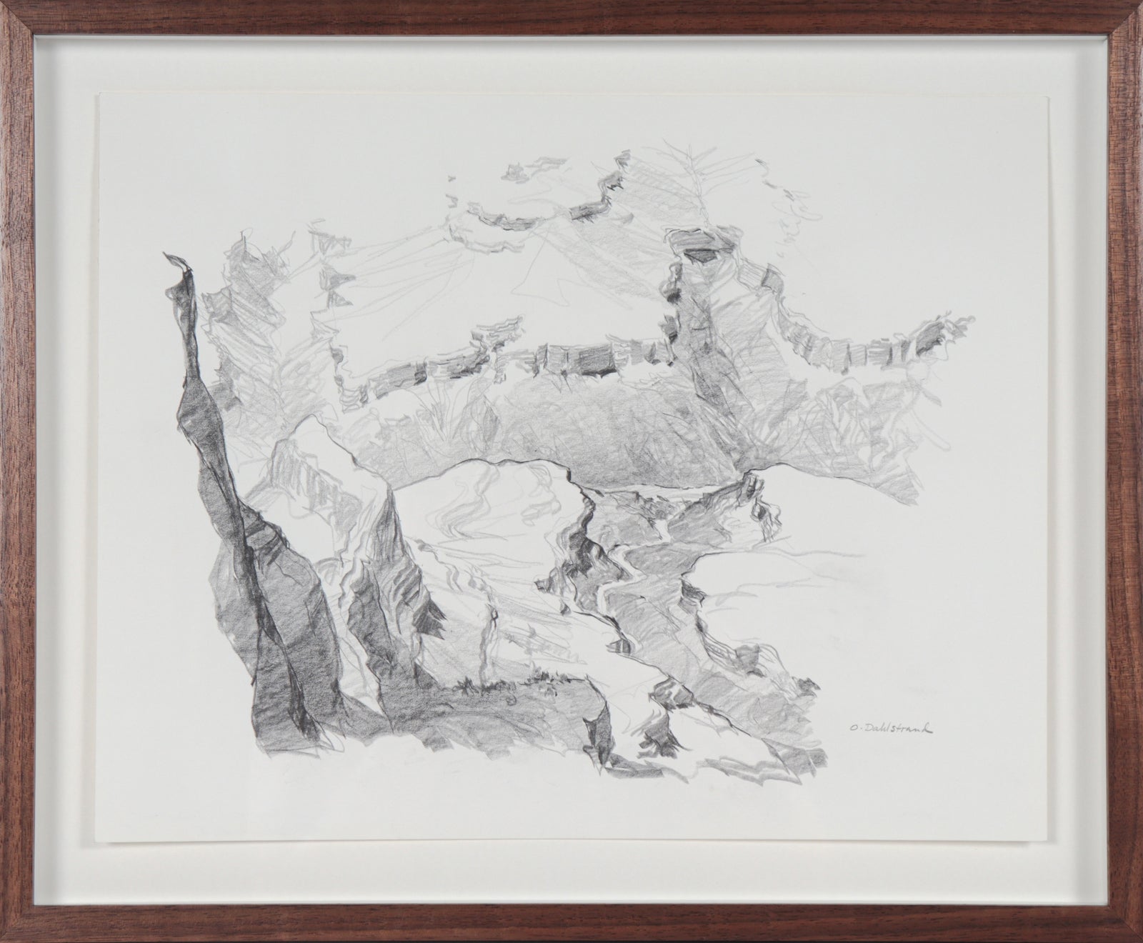 <I>Grand Canyon</I> <br>1965 Graphite<br><br>#C5342