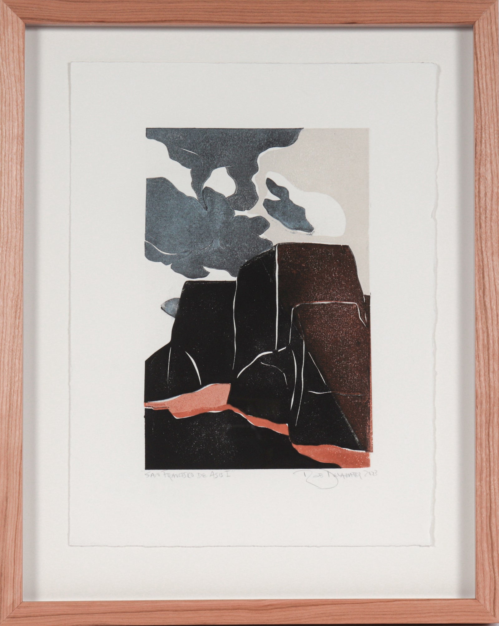 <i>San Francisco de Asis I</i> <br>2023 Monotype <br><br>#C5384