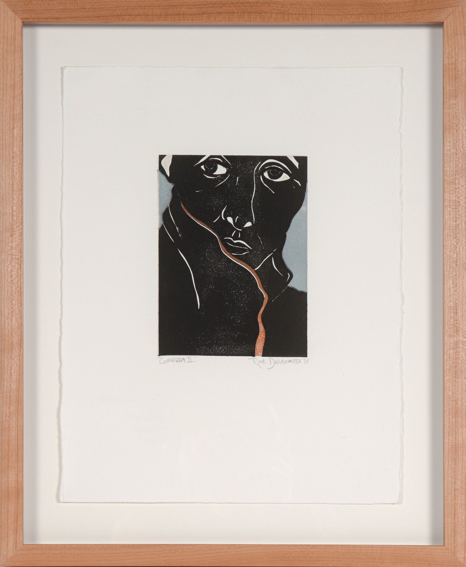 <i>Georgia II (O’keeffe)</i><br>2023 Monotype <br><br>#C5388