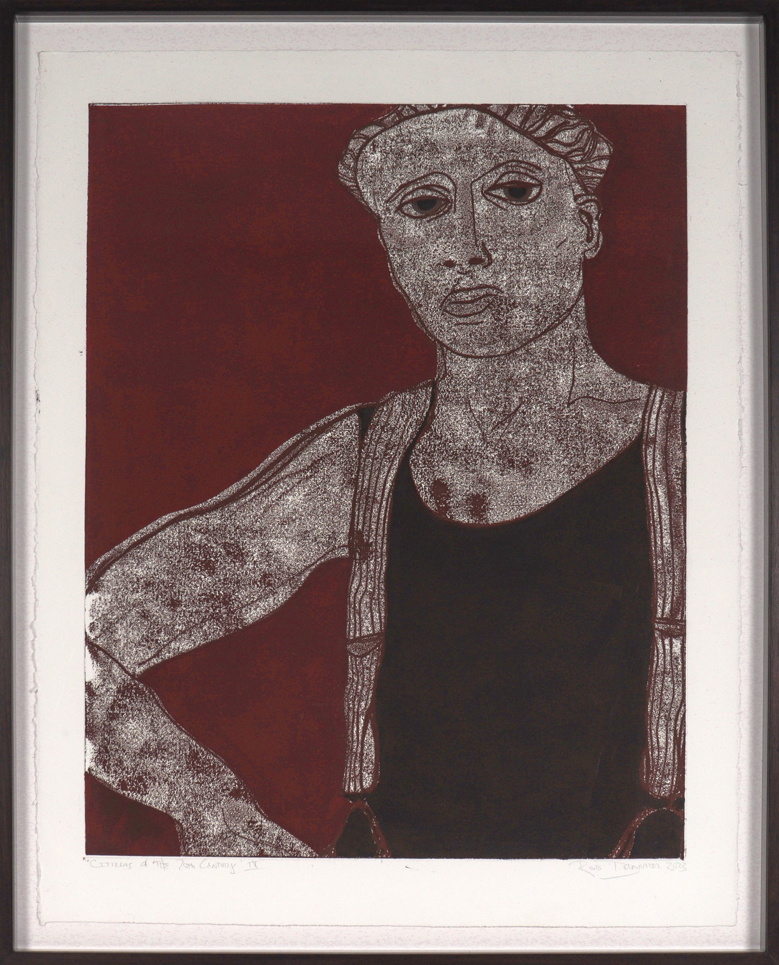 <i>Citizens of the 20th Century IX </i> <br>2023 Monotype <br><br>#C5398